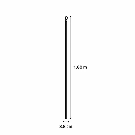 Clôture grillagée 80m x 1,20m - Kit complet prêt à poser