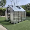 Serre aluminium 4,16m² - Polycarbonate 4mm - 235x177cm