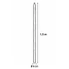 Piquets châtaignier PEFC - Ø6cm x 1,5m - Lot de 20