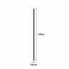 Kit clôture grillagée 20m x 1,20m - Maille 10x7,5cm - Fil 2,1mm