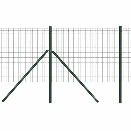 Clôture grillagée 40m x 1,20m - Maille 10x7,5cm - Fil 2,1mm