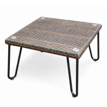 Canapé d'angle Family 3 places + table basse design