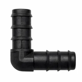 Lot de 2 raccords coudés 90° pour tuyaux 12 mm