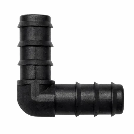 Lot de 2 raccords coudés 90° pour tuyaux 12 mm