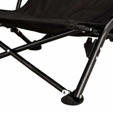 Chaise Easy C3 noire pliable - Acier & polyester 600D