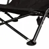 Chaise Easy C3 noire pliable - Acier & polyester 600D