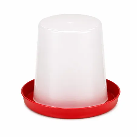 Abreuvoir siphoïde 5 L pour volailles en plastique