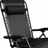 Fauteuil relax acier 5 positions - Confort extérieur
