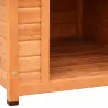 Niche chalet bois 88 x 78 x H 82 cm