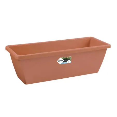 Balconnières Elho® x8 - 50cm effet terre cuite élégant