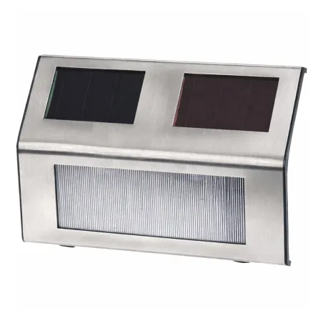 4 lampes solaires LED inox – Éclairage jardin éco-responsable