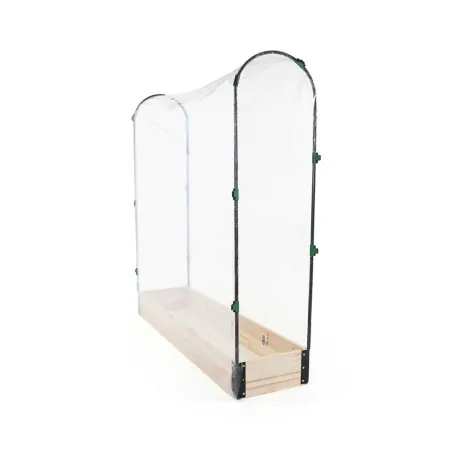 Kit 3 carrés potagers en sapin pour jardin et balcon