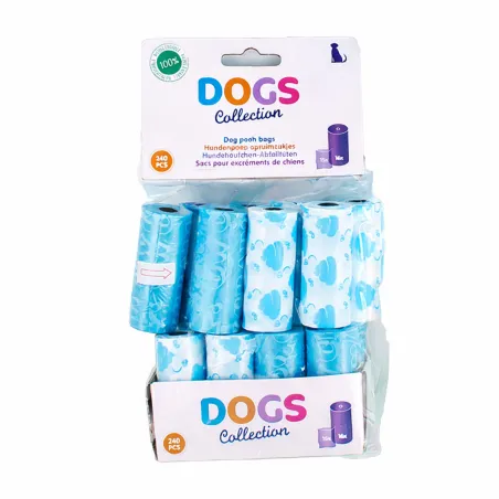 Sacs à crottes pour chiens - Lot de 240 résistants
