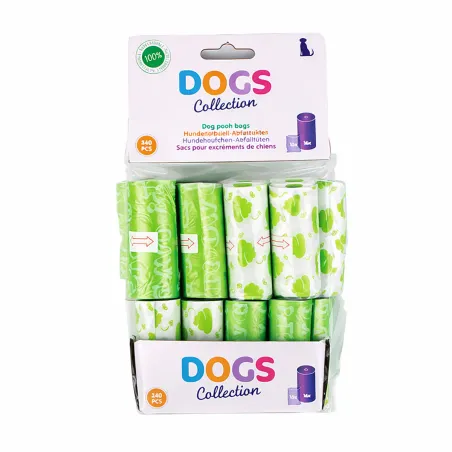 Sacs à crottes pour chiens - Lot de 240 résistants