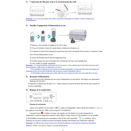 Couveuse auto 16 œufs Couvitech® - Incubation stable