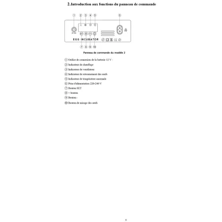 Couveuse auto 16 œufs Couvitech® - Incubation stable