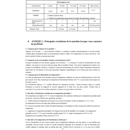 Couveuse auto 16 œufs Couvitech® - Incubation stable