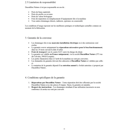 Couveuse auto 16 œufs Couvitech® - Incubation stable