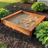 Bac à sable en bois 120x120 cm - Jeu extérieur enfants