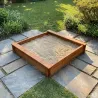 Bac à sable en bois 120x120 cm - Jeu extérieur enfants