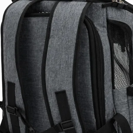 Sac de transport pliable pour animaux gris 32,5x25x40 cm