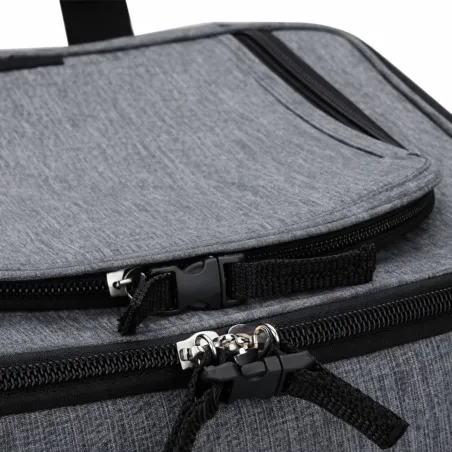 Sac de transport pliable pour animaux gris 32,5x25x40 cm