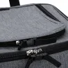 Sac de transport pliable pour animaux gris 32,5x25x40 cm