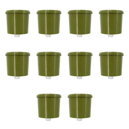 Lot de 10 agrainoirs gibier 5L sans pied 80 cm
