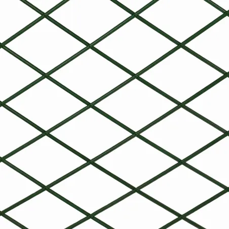 Treillis plastique vert 180x90 cm pour plantes grimpantes