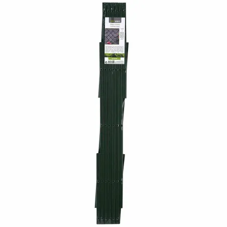 Treillis plastique vert 180x90 cm pour plantes grimpantes