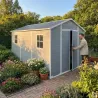 Abri Lys plastique 230 cm - 2 portes - 6,88 m² rangement