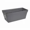 Lot de 2 jardinières Elho® 70 cm - Gris à réservoir