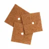 Lot de 3 paillis coco 38 cm - naturel et biodégradable