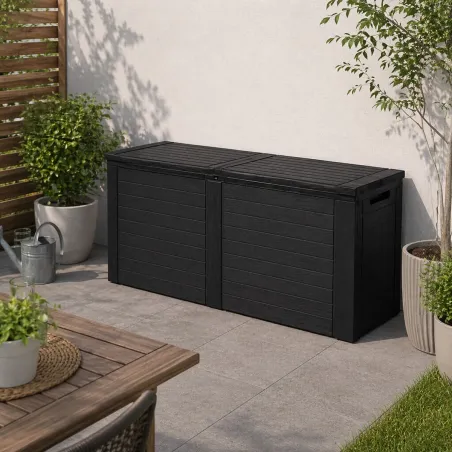 Coffre extérieur 240L résistant UV et intempéries