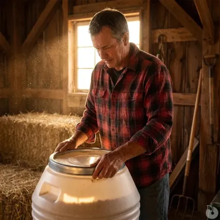 Bidon 50L pour moulin ETM Vercella - Élevage