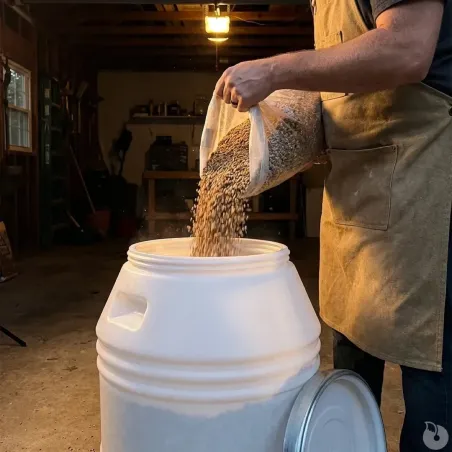 Bidon 50L pour moulin ETM Vercella - Élevage