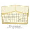 Parc modulable 6 panneaux + 12 charnières pour poussins