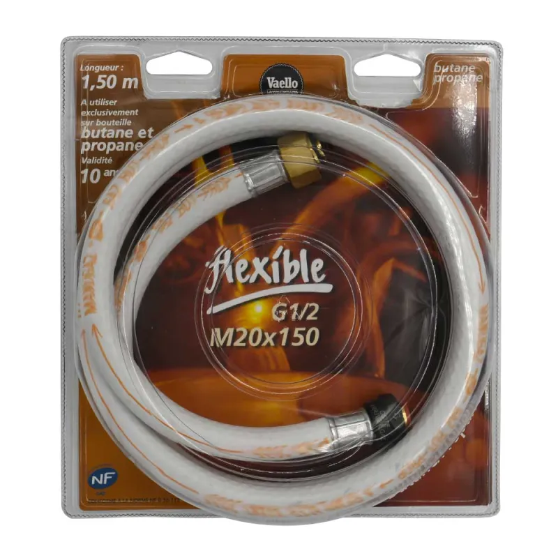 Tuyau gaz homologué France - Résistant et durable