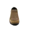 Sabots Montana cuir suédé chocolat/taupe 39-46