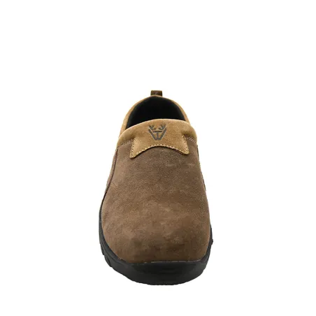 Sabotins Teamwood Nevada cuir suédé 39-46 chocolat