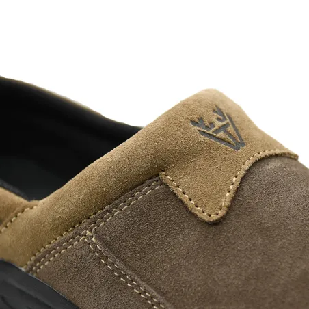 Sabotins Teamwood Nevada cuir suédé 39-46 chocolat