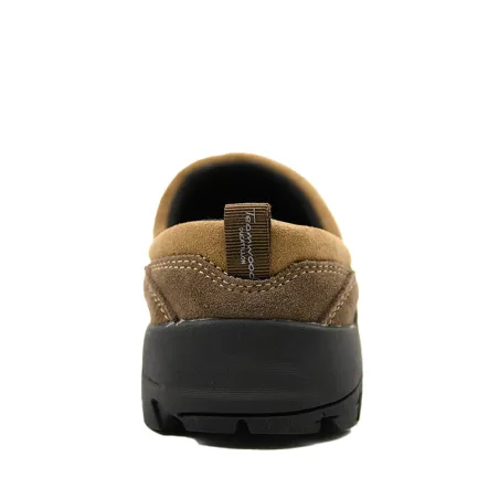 Sabotins Teamwood Nevada cuir suédé 39-46 chocolat