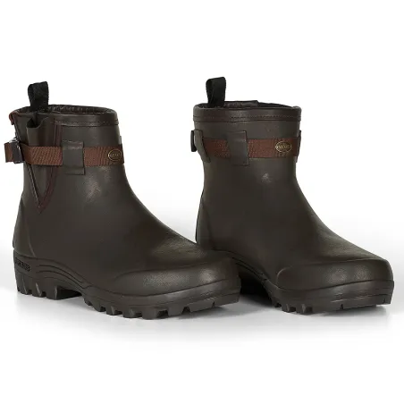 Bottillons Arxus Primo Jodhpur vert chasse caoutchouc