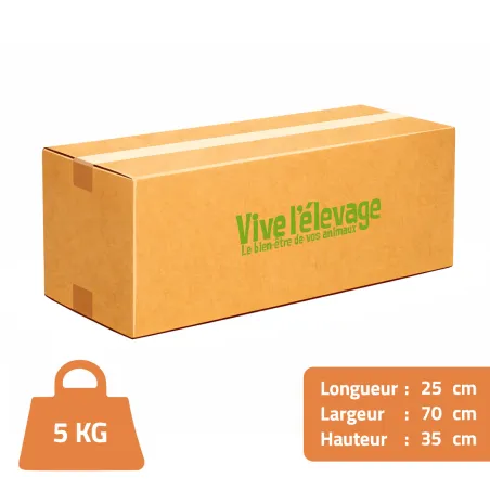 Filet de volière 35 mm - 10x10 m pour volailles libres
