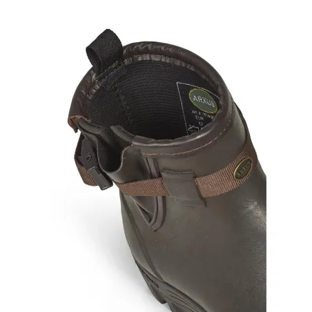 Bottillons Arxus Primo Jodhpur vert chasse caoutchouc