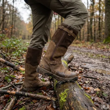 Bottes Chiruca Iceland marron fourrées Gore-Tex chasse