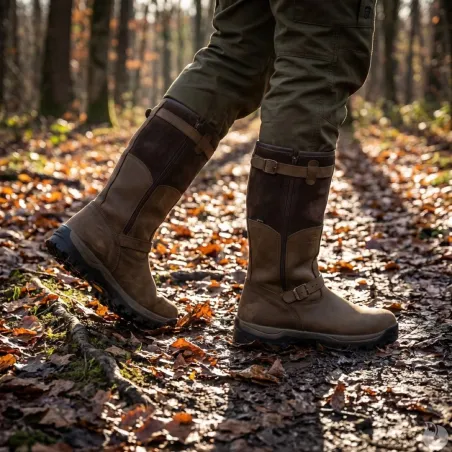 Bottes Chiruca Iceland marron fourrées Gore-Tex chasse