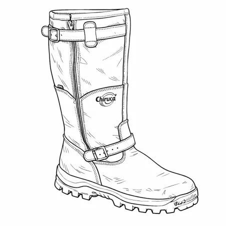 Bottes Chiruca Iceland marron fourrées Gore-Tex chasse