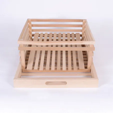 Tiroir bois pour stockage pommes de terre 10 kg