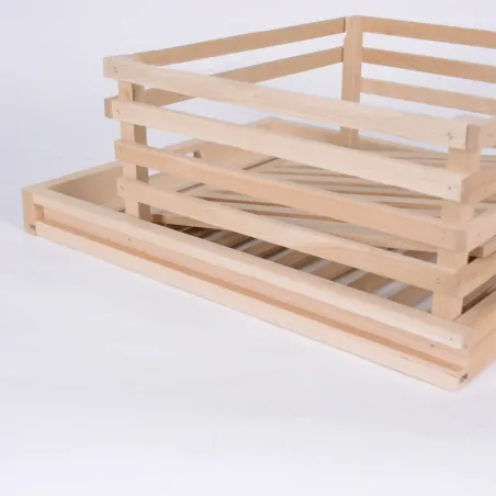 Tiroir bois pour stockage pommes de terre 10 kg